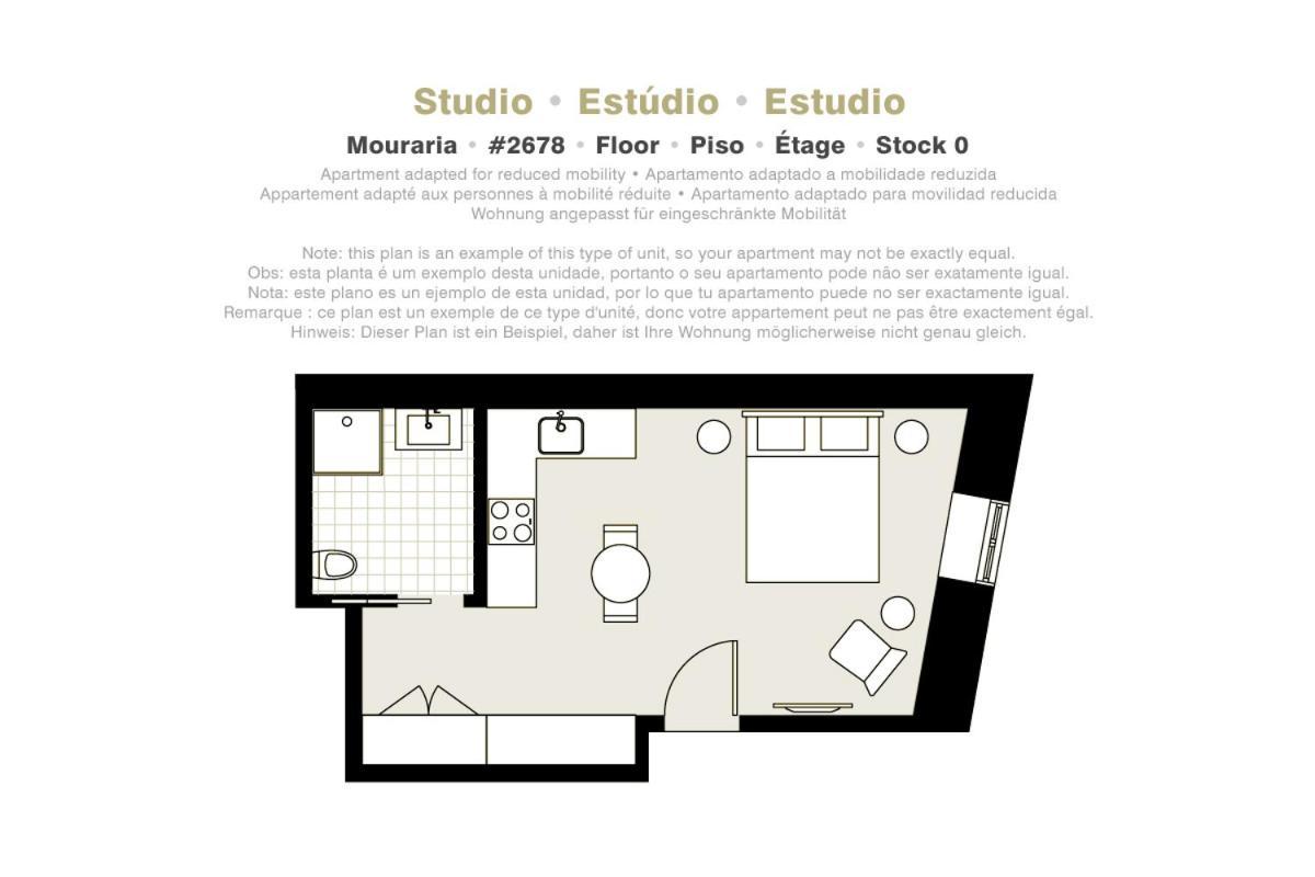 Apartament Serviced - Mouraria Lizbona